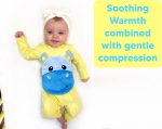 Baby Colic, Gas and Upset Stomach Relief – Belly Hugger – A Soothing Warmth Combined with Gentle Compression (Blue) - Image 2